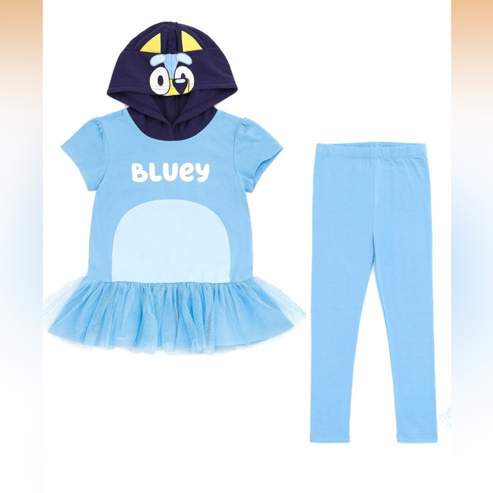 Bluey Kids Costume Set - Blue